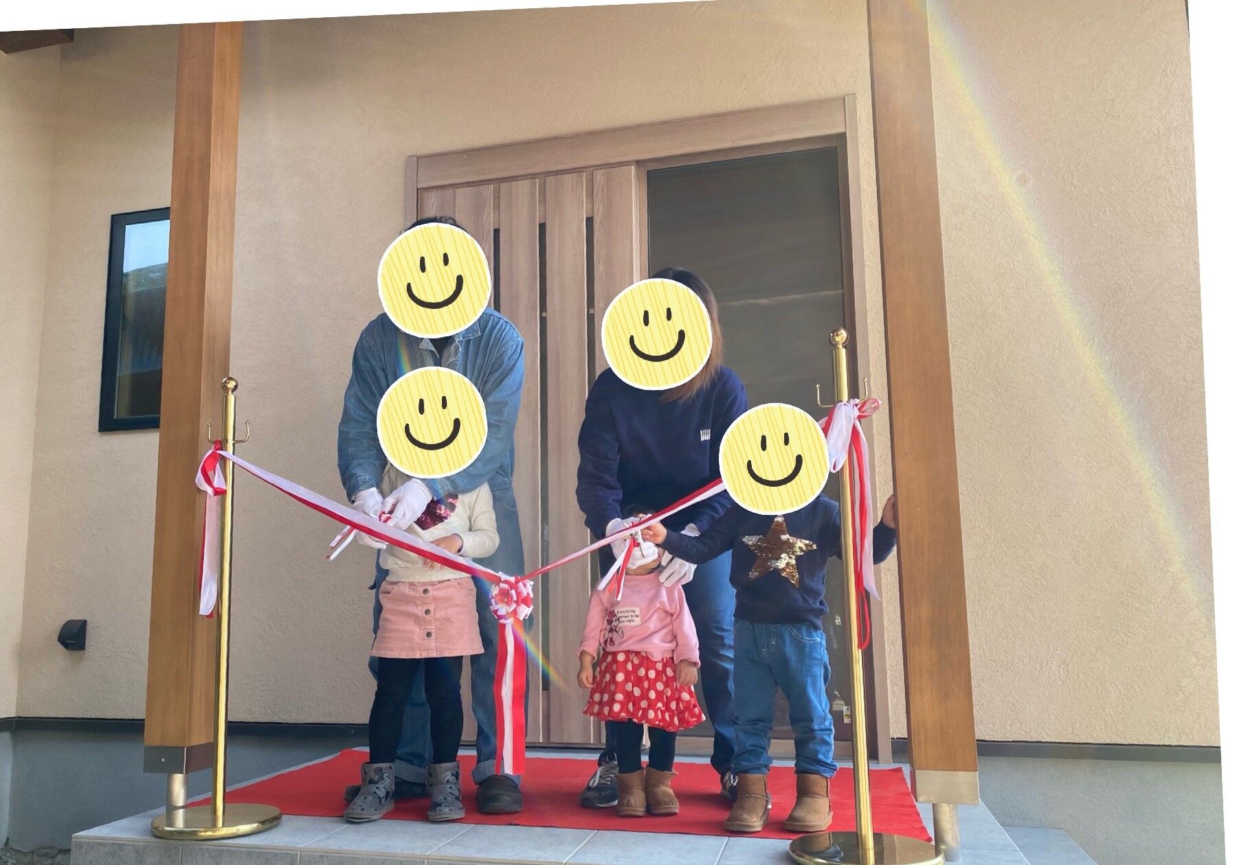 HP用テープカット